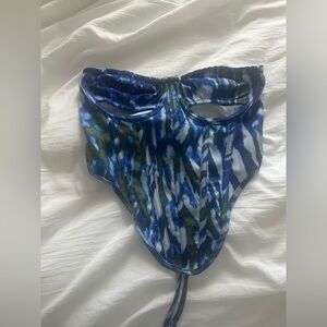 Blue pretty little thing too size 4